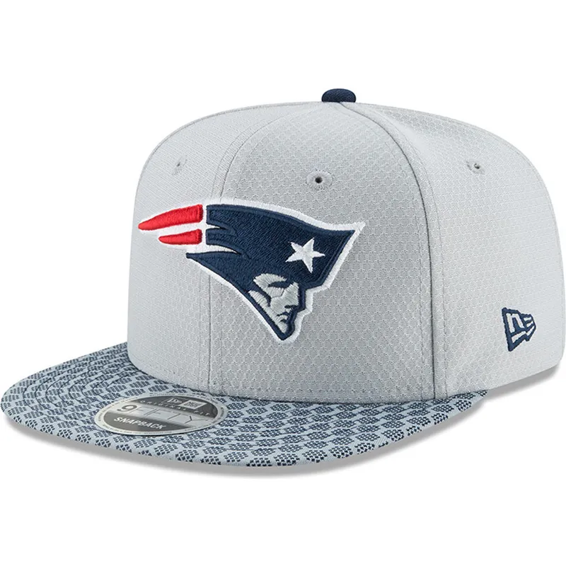 kasketter-flad-gra-snapback-9fifty-sideline-fra-new-england-patriots-nfl-af-new-era