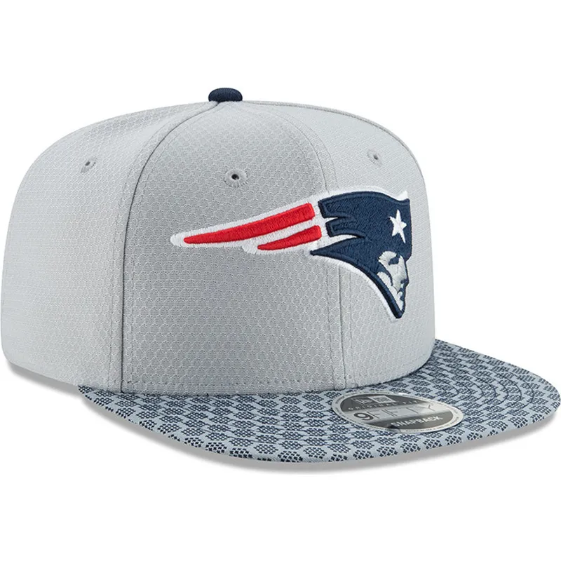 kasketter-flad-gra-snapback-9fifty-sideline-fra-new-england-patriots-nfl-af-new-era