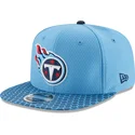 bla-snapback-fladskaerm-9fifty-sideline-tennessee-titans-nfl-kasket-fra-new-era