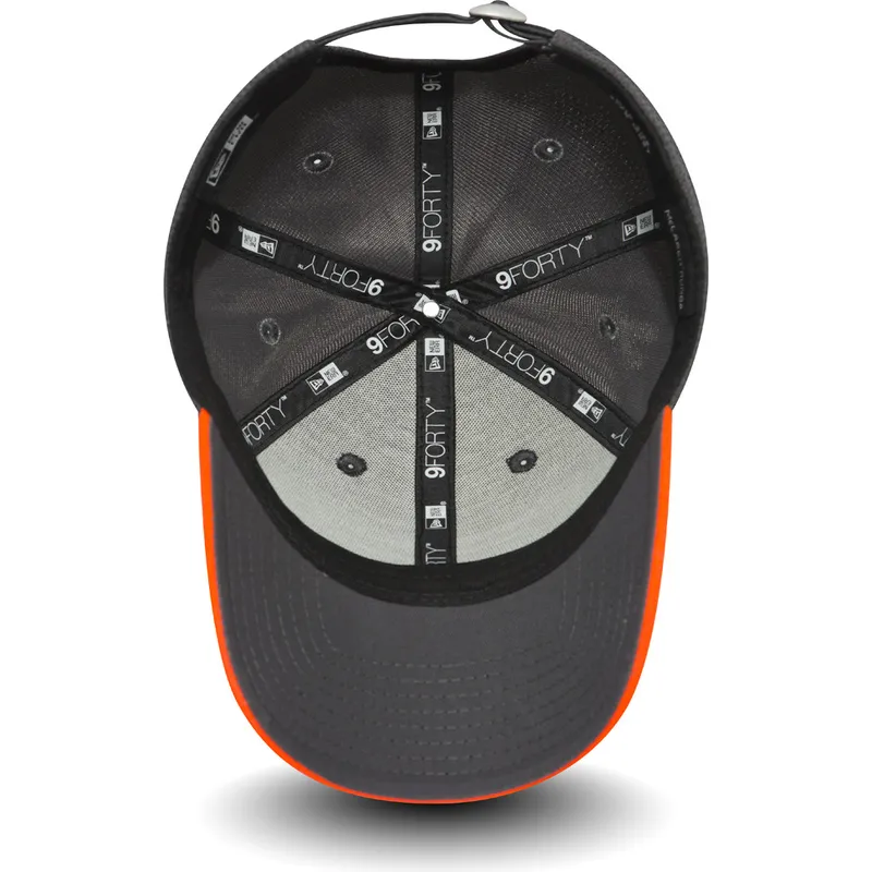 kasketter-buet-gra-justerbar-rem-9forty-fra-mclaren-racing-formula-1-af-new-era