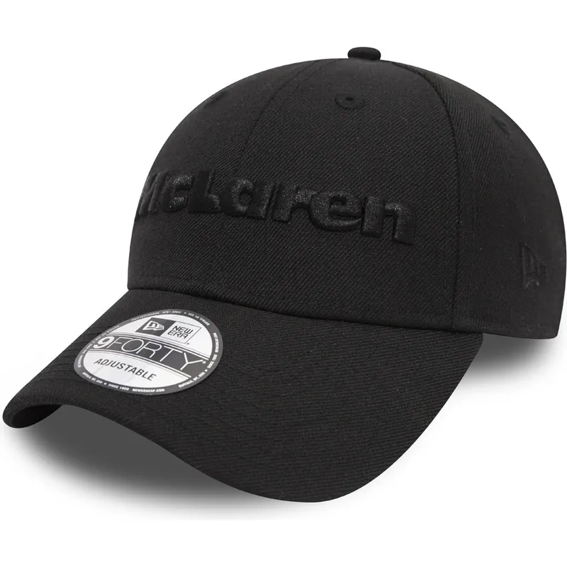 kasketter-buet-sort-justerbar-rem-9forty-est-1963-fra-mclaren-racing-formula-1-af-new-era