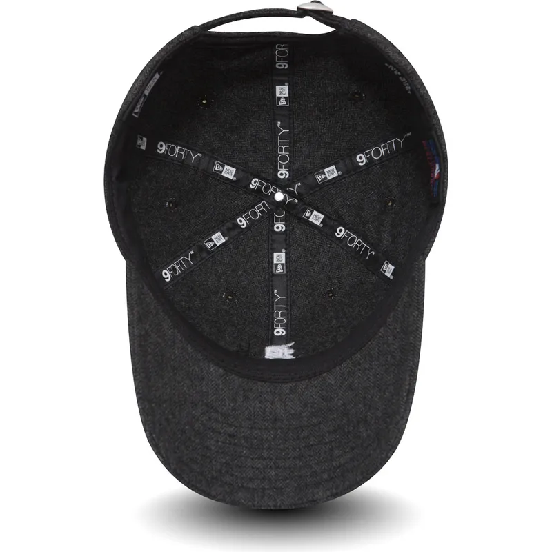 kasketter-buet-sort-justerbar-rem-9forty-herringbone-fra-detroit-tigers-mlb-af-new-era
