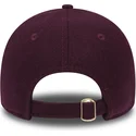 kasketter-buet-rod-justerbar-rem-granate-oro-9forty-melton-fra-new-york-yankees-mlb-af-new-era