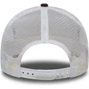 new-era-new-york-yankees-mlb-9forty-essential-bordeaux-trucker-kasket-med-guldlogo