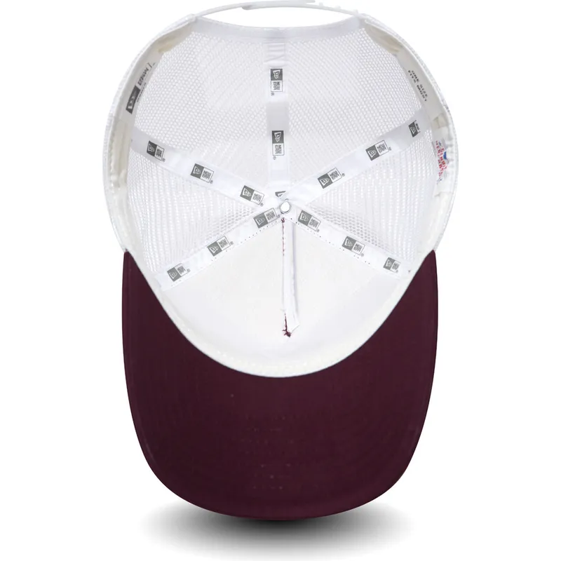 kasketter-buet-rod-snapback-granate-oro-9forty-essential-fra-new-york-yankees-mlb-af-new-era
