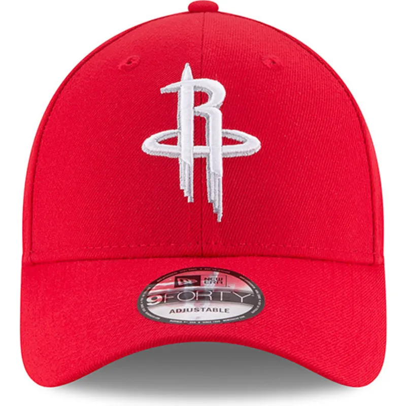 kasketter-buet-rod-justerbar-rem-9forty-the-league-fra-houston-rockets-nba-af-new-era