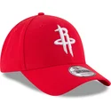 kasketter-buet-rod-justerbar-rem-9forty-the-league-fra-houston-rockets-nba-af-new-era
