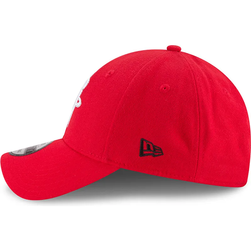 kasketter-buet-rod-justerbar-rem-9forty-the-league-fra-houston-rockets-nba-af-new-era