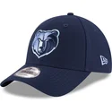 kasketter-buet-bla-justerbar-rem-bordado-9forty-the-league-fra-memphis-grizzlies-nba-af-new-era