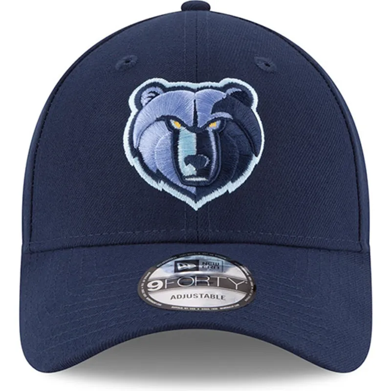 kasketter-buet-bla-justerbar-rem-bordado-9forty-the-league-fra-memphis-grizzlies-nba-af-new-era