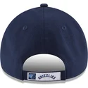kasketter-buet-bla-justerbar-rem-bordado-9forty-the-league-fra-memphis-grizzlies-nba-af-new-era