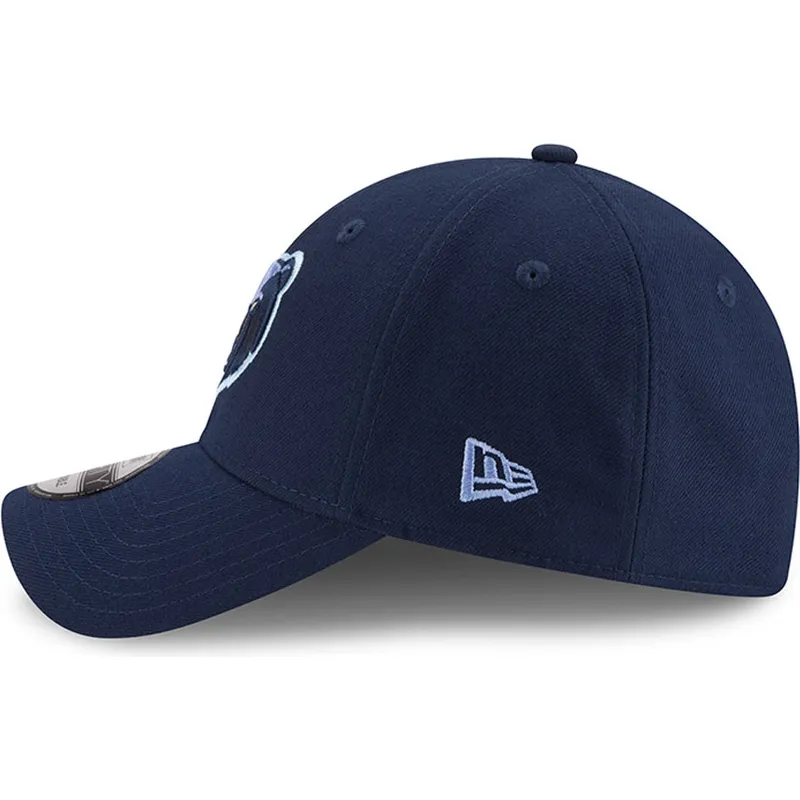 kasketter-buet-bla-justerbar-rem-bordado-9forty-the-league-fra-memphis-grizzlies-nba-af-new-era