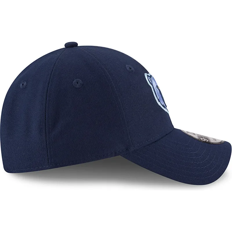 kasketter-buet-bla-justerbar-rem-bordado-9forty-the-league-fra-memphis-grizzlies-nba-af-new-era