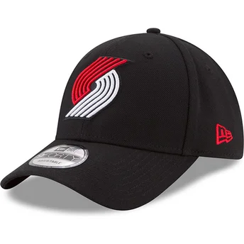Sort justerbar curved 9FORTY The League kasket fra Portland Trail Blazers NBA fra New Era