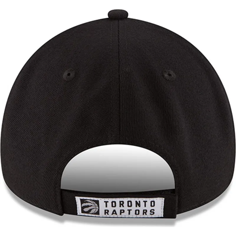 kasketter-buet-sort-justerbar-rem-9forty-the-league-fra-toronto-raptors-nba-af-new-era