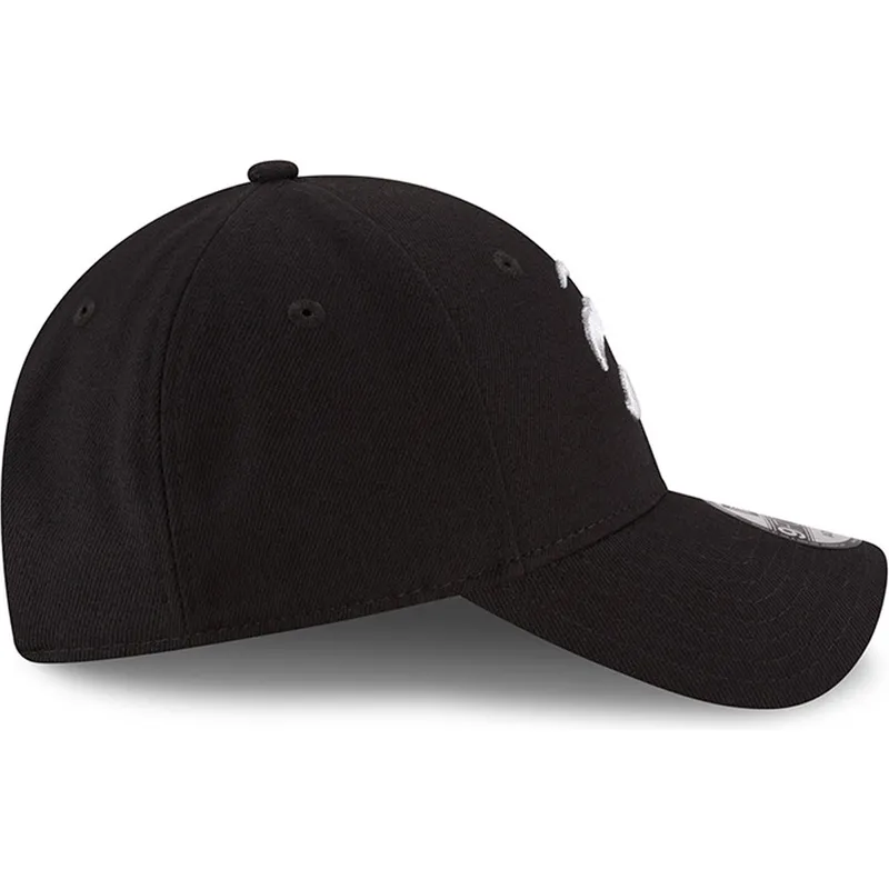 kasketter-buet-sort-justerbar-rem-9forty-the-league-fra-toronto-raptors-nba-af-new-era