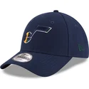 kasketter-buet-marinebla-justerbar-rem-9forty-the-league-fra-utah-jazz-nba-af-new-era