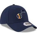 kasketter-buet-marinebla-justerbar-rem-9forty-the-league-fra-utah-jazz-nba-af-new-era