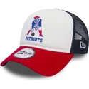 new-england-patriots-nfl-9forty-throwback-hvid-marinebla-og-rod-trucker-cap-fra-new-era