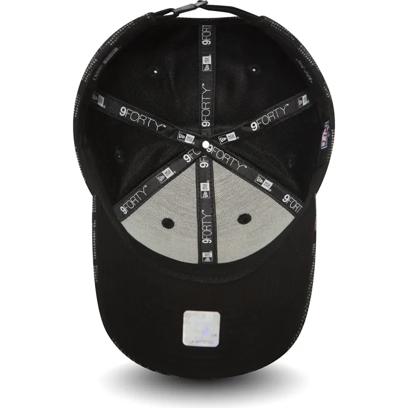 kasketter-buet-sort-justerbar-rem-9forty-night-time-reflective-fra-las-vegas-raiders-nfl-af-new-era