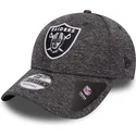 kasketter-buet-sten-justerbar-rem-9forty-shadow-tech-fra-las-vegas-raiders-nfl-af-new-era