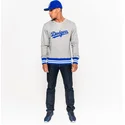 sweatshirt-uden-haette-gra-crew-neck-heritage-fra-brooklyn-dodgers-mlb-af-new-era