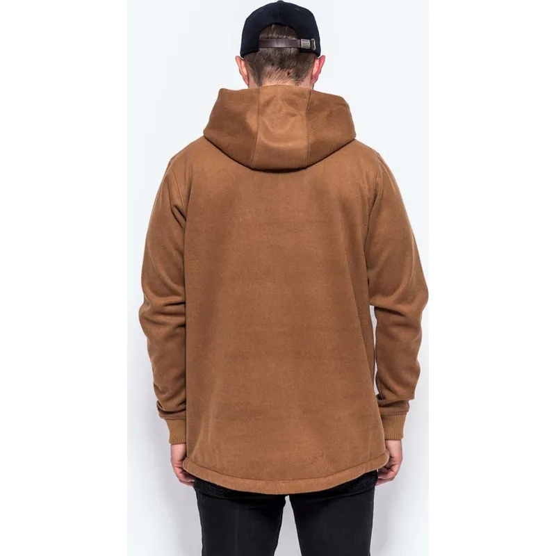 sweatshirt-med-haette-brun-fra-sudadera-con-capucha-marron-pullover-hoody-premium-classics-af-new-era sweatshirt-med-haette-brun-fra-sudadera-con-capucha-marron-pullover-hoody-premium-classics-af-new-era