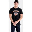 t-shirt-kort-aerme-sort-fra-new-york-knicks-nba-af-new-era
