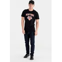 t-shirt-kort-aerme-sort-fra-new-york-knicks-nba-af-new-era