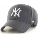 kasketter-buet-gra-justerbar-rem-fra-new-york-yankees-mlb-af-47-brand