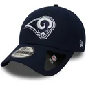 kasketter-buet-marinebla-justerbar-rem-9forty-the-league-fra-los-angeles-rams-nfl-af-new-era