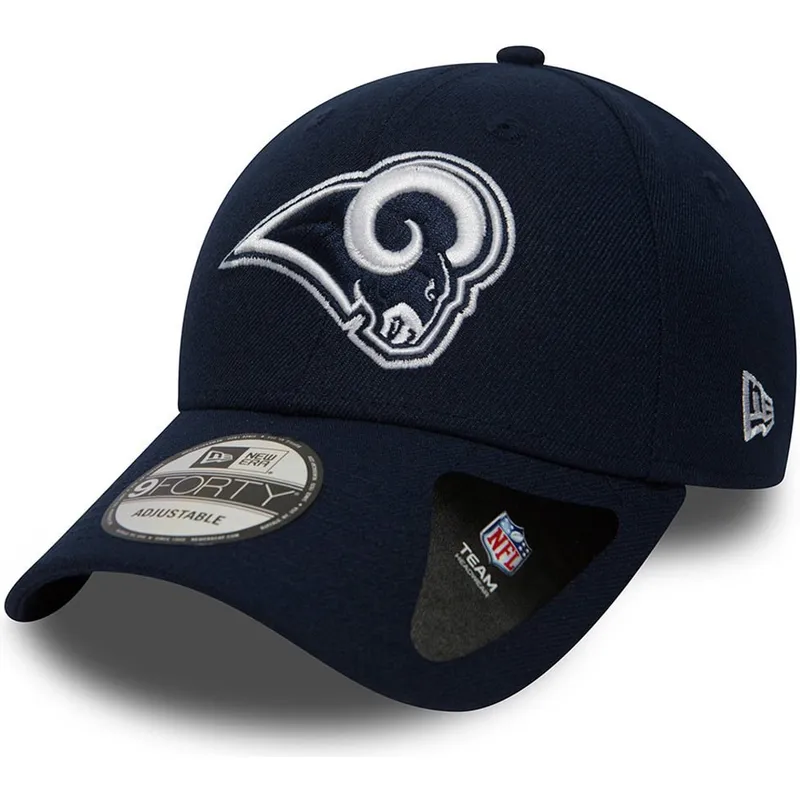 kasketter-buet-marinebla-justerbar-rem-9forty-the-league-fra-los-angeles-rams-nfl-af-new-era kasketter-buet-marinebla-justerbar-rem-9forty-the-league-fra-los-angeles-rams-nfl-af-new-era