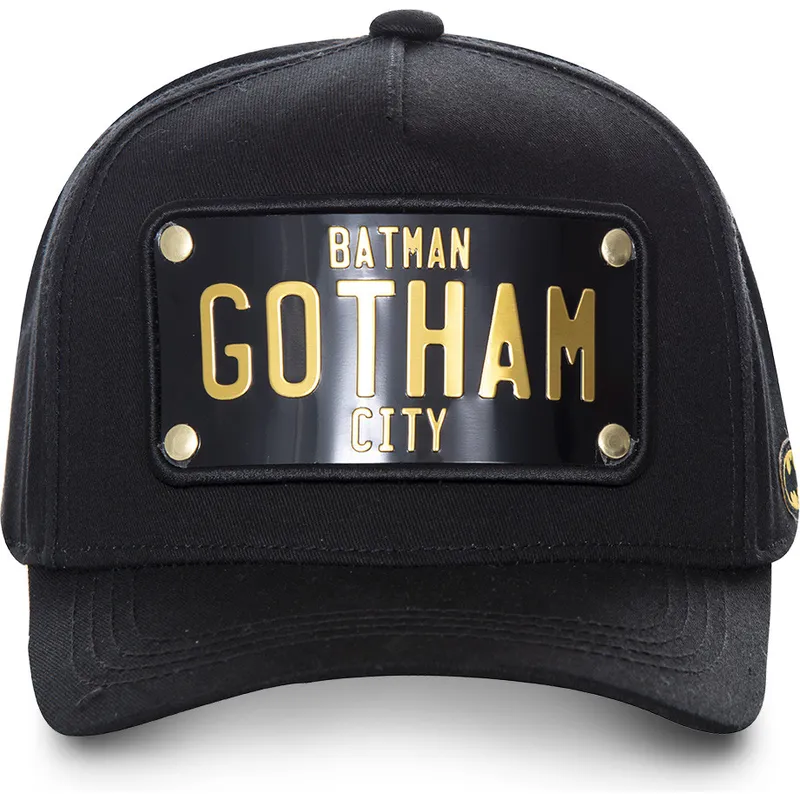 kasketter-buet-sort-snapback-batman-dc-comics-af-capslab