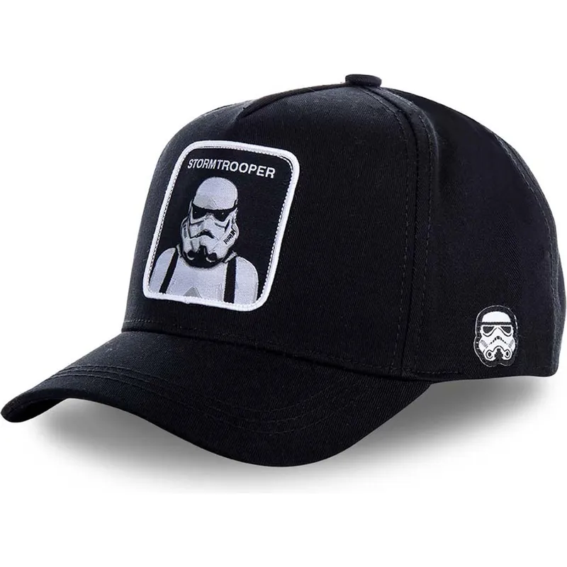 kasketter-buet-sort-snapback-stormtrooper-star-wars-af-capslab kasketter-buet-sort-snapback-stormtrooper-star-wars-af-capslab