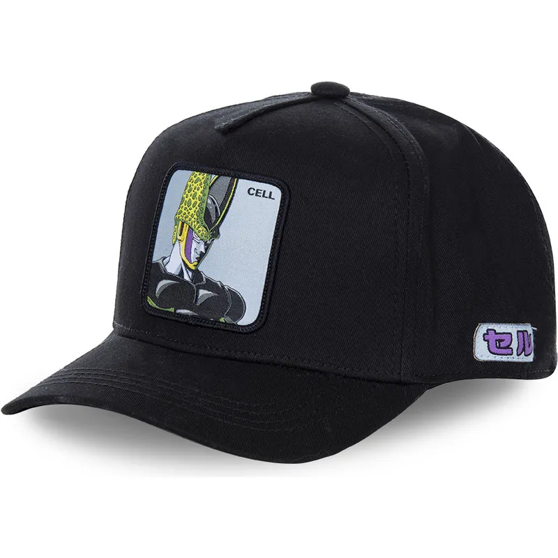 kasketter-buet-sort-snapback-cell-dragon-ball-af-capslab kasketter-buet-sort-snapback-cell-dragon-ball-af-capslab