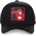 kasketter-buet-sort-snapback-flash-dc-comics-af-capslab