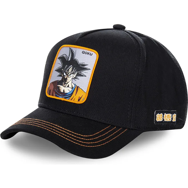 kasketter-buet-sort-snapback-son-goku-dragon-ball-af-capslab