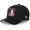 kasketter-buet-sort-snapback-superman-dc-comics-af-capslab