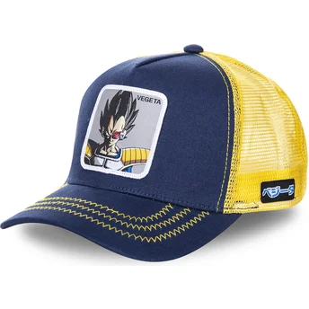 capslab-dragon-ball-vegeta-veg-marinebla-og-gul-trucker-kasket