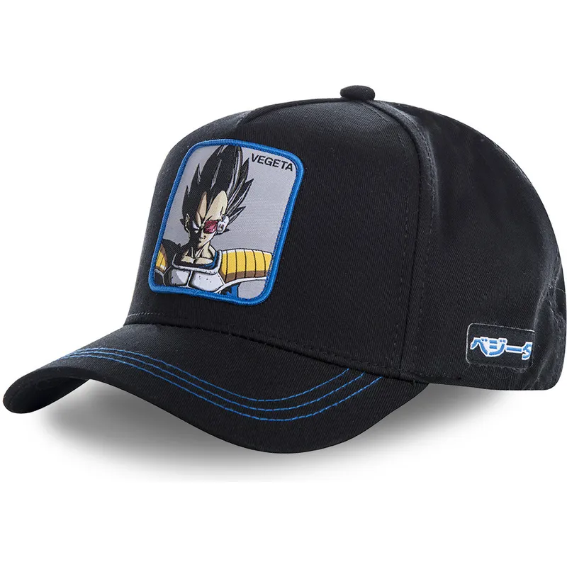 kasketter-buet-sort-snapback-vegeta-dragon-ball-af-capslab kasketter-buet-sort-snapback-vegeta-dragon-ball-af-capslab