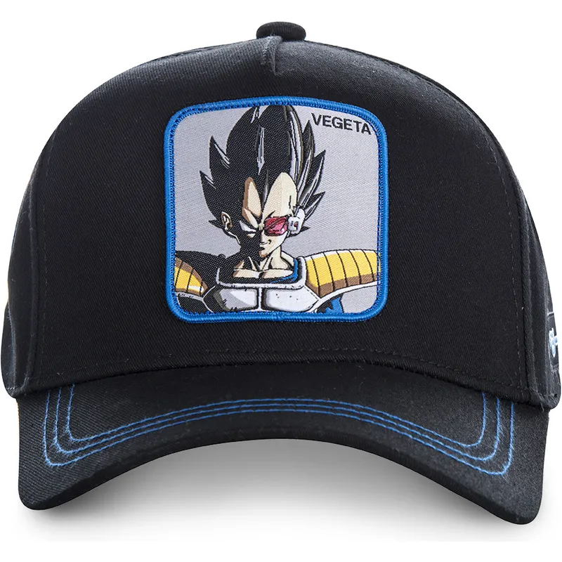 kasketter-buet-sort-snapback-vegeta-dragon-ball-af-capslab kasketter-buet-sort-snapback-vegeta-dragon-ball-af-capslab
