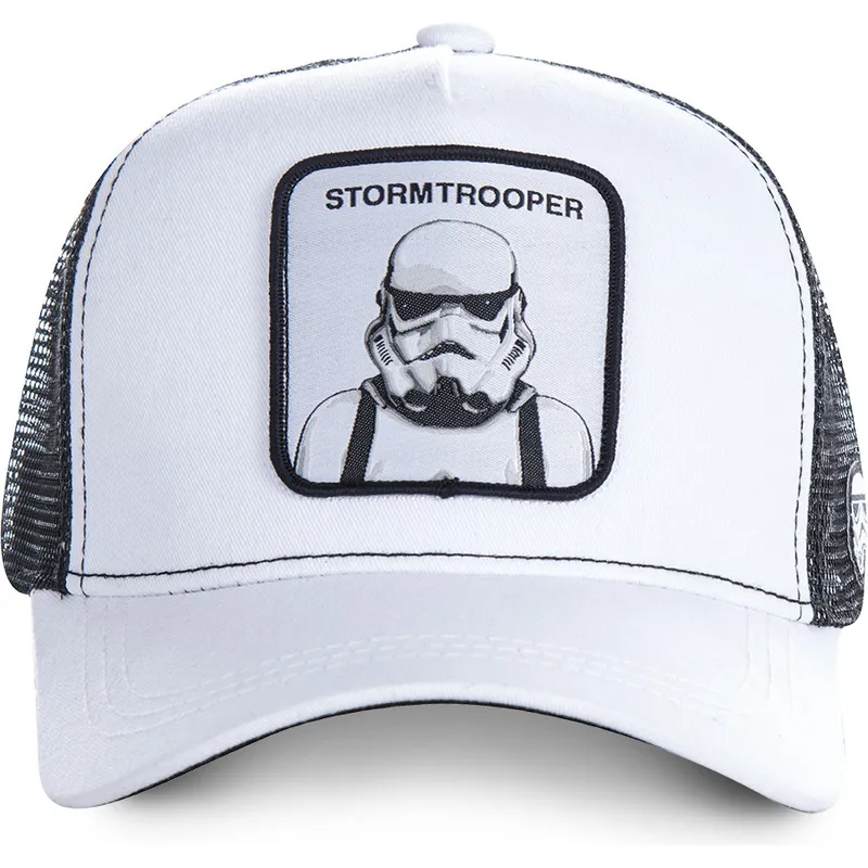 kasketter-buet-hvid-snapback-stormtrooper-star-wars-af-capslab kasketter-buet-hvid-snapback-stormtrooper-star-wars-af-capslab