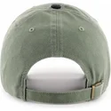 gron-buet-kasket-med-skygge-og-sort-logo-fra-new-york-yankees-mlb-clean-up-two-tone-fra-47-brand