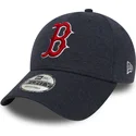 kasketter-buet-marinebla-justerbar-rem-9forty-the-league-winterised-fra-boston-red-sox-mlb-af-new-era