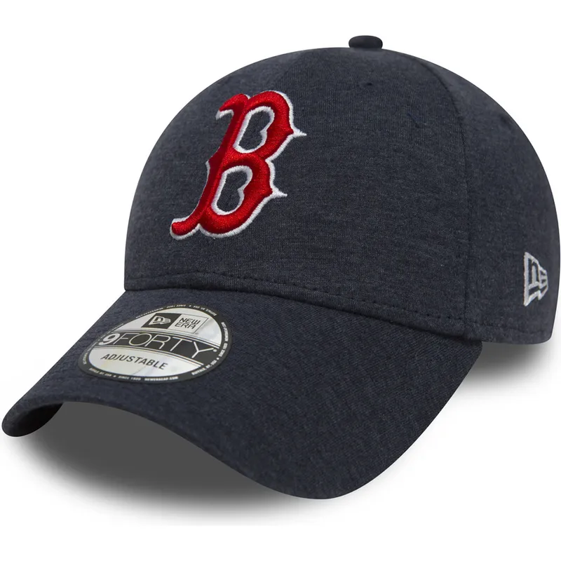 kasketter-buet-marinebla-justerbar-rem-9forty-the-league-winterised-fra-boston-red-sox-mlb-af-new-era