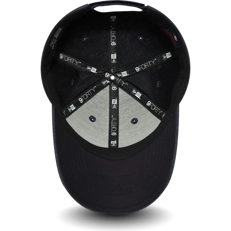 kasketter-buet-marinebla-justerbar-rem-9forty-the-league-winterised-fra-boston-red-sox-mlb-af-new-era