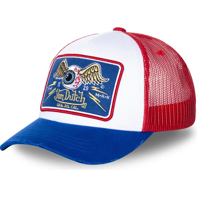kasketter-buet-hvid-snapback-af-von-dutch
