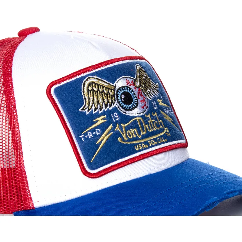 kasketter-buet-hvid-snapback-af-von-dutch