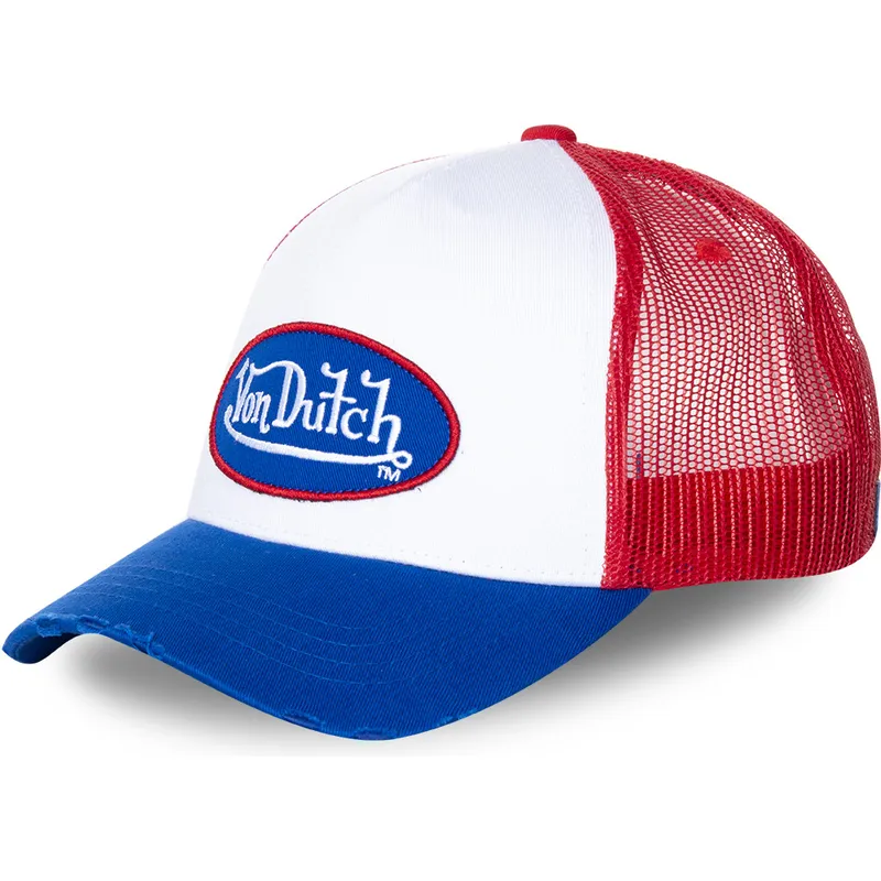 kasketter-buet-hvid-snapback-af-von-dutch