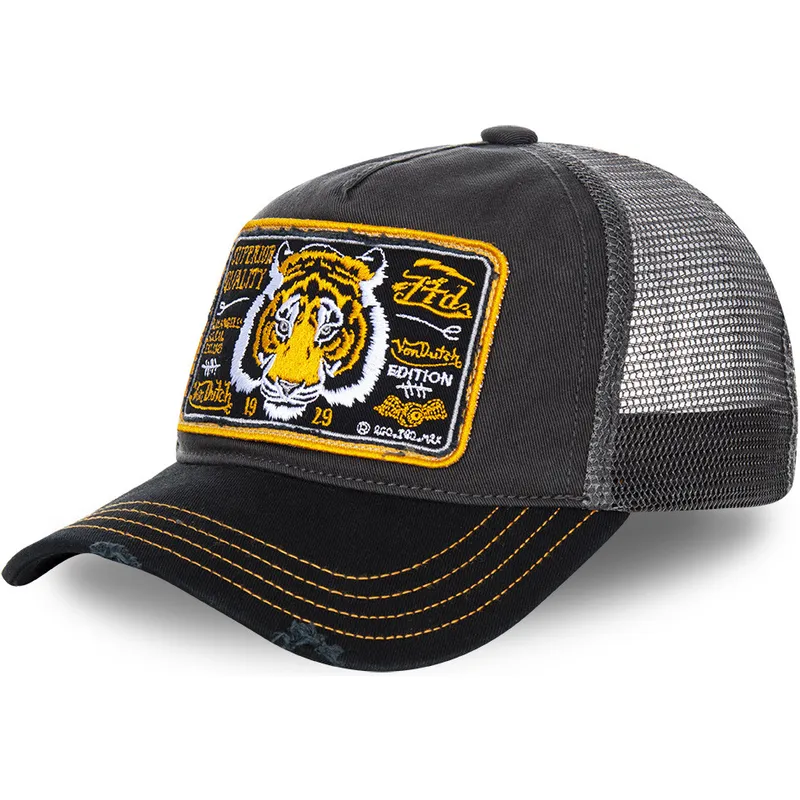 kasketter-buet-gra-snapback-af-von-dutch